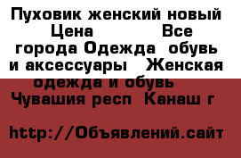 Пуховик женский новый › Цена ­ 2 600 - Все города Одежда, обувь и аксессуары » Женская одежда и обувь   . Чувашия респ.,Канаш г.